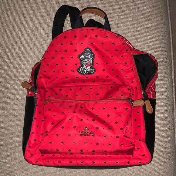 Coach Handbags - Coach Disney X Mickey Mouse Backpack